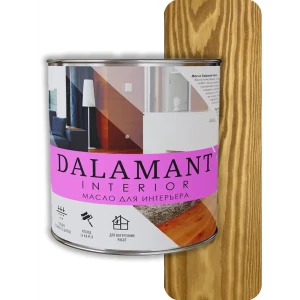 91951332 Масло для интерьера Dalamant Interior матовое цвет тик 2 л STLM-1419085