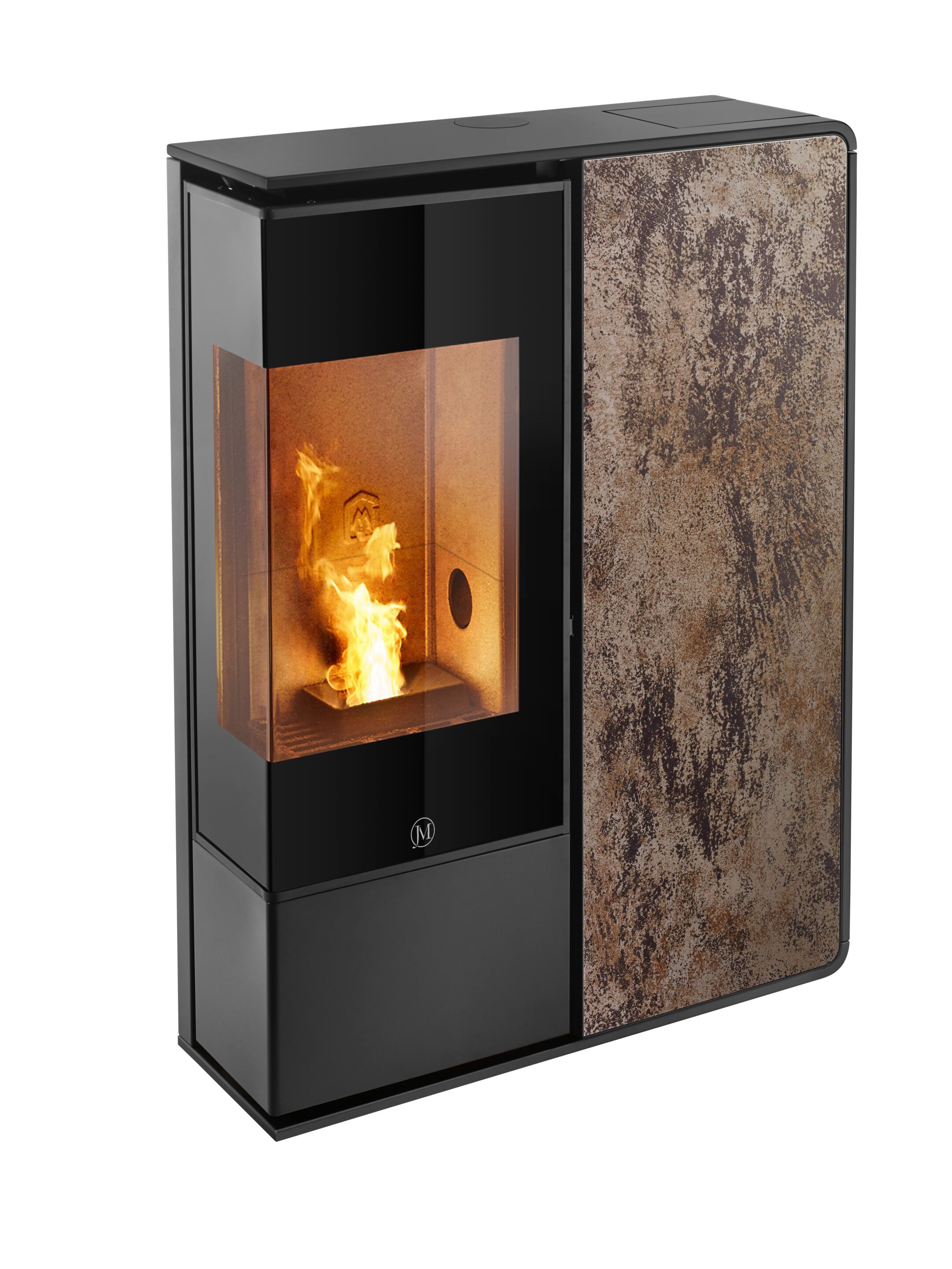 Угловая пеллетная печь с Wi-Fi класса A+ Jolly Mec воздушные системы ARCH-00031959 - Вид №4