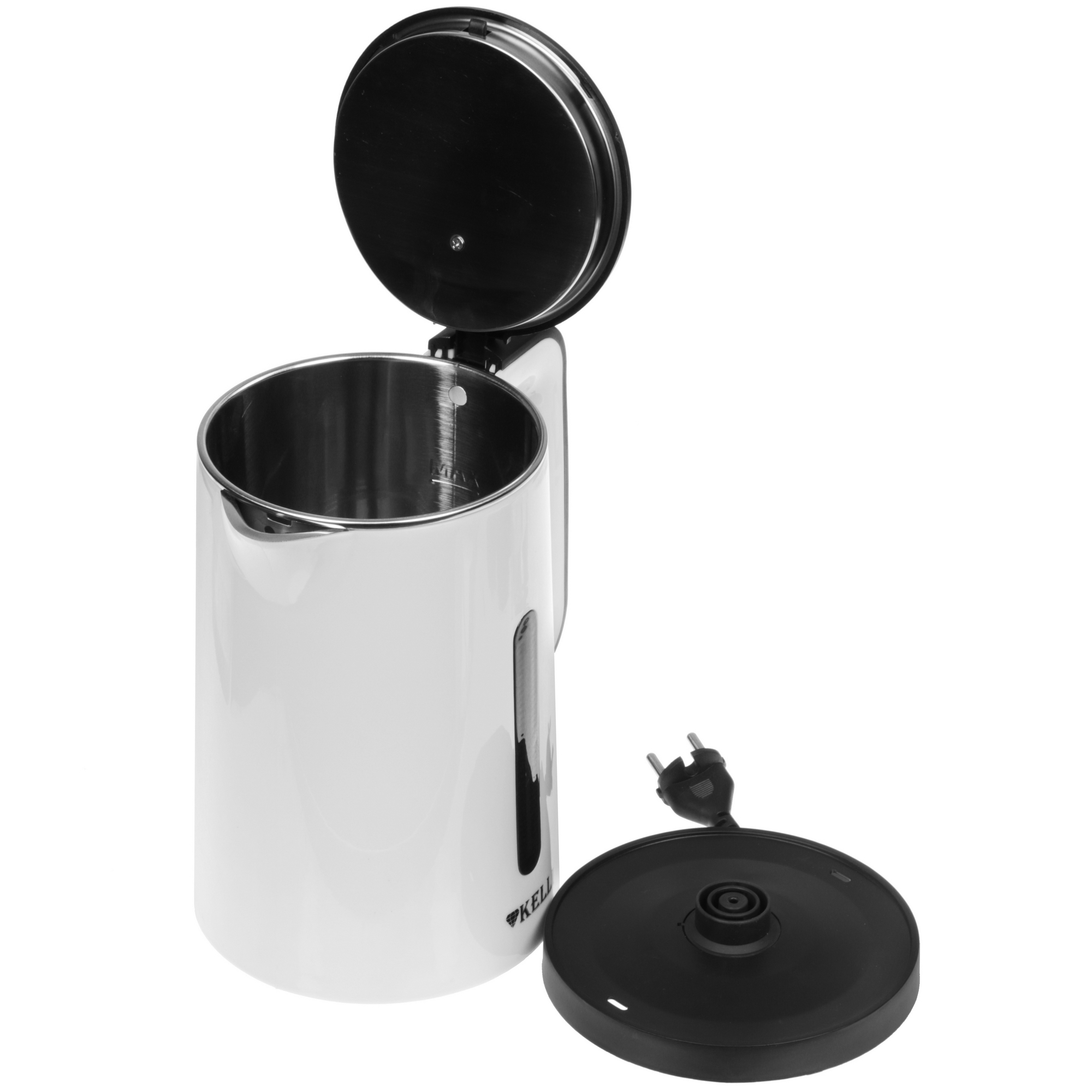 9988278 Электрочайник KELLI KL-1375 белый STDN-0068425 - Вид №4