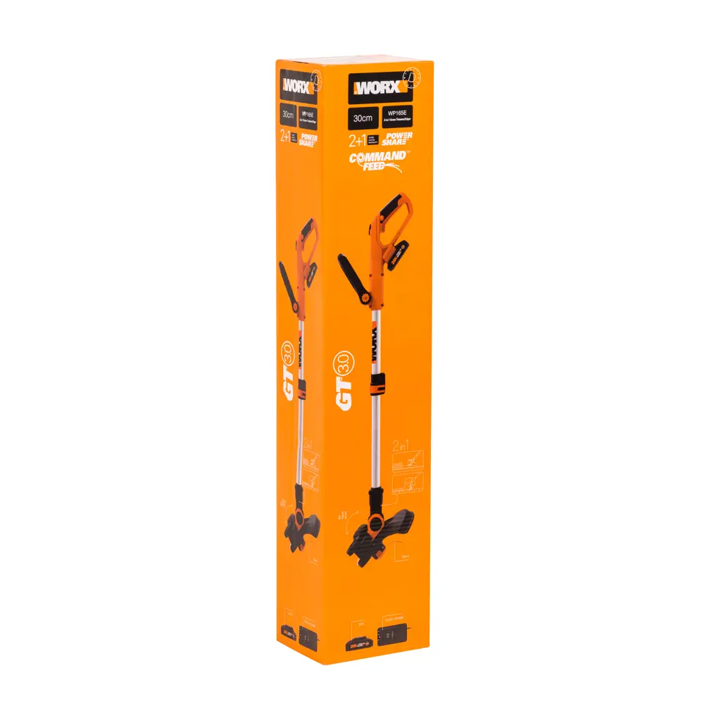 Аккумуляторный триммер Worx WP165E 20В с зарядным устройством 89348845 STLM-0966670 - Вид №2