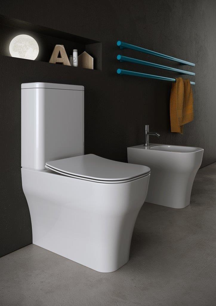 Syn1303r01 Компакт унитаз с бачком Белый Olympia Ceramica Synthesis eco Италия - Вид №1