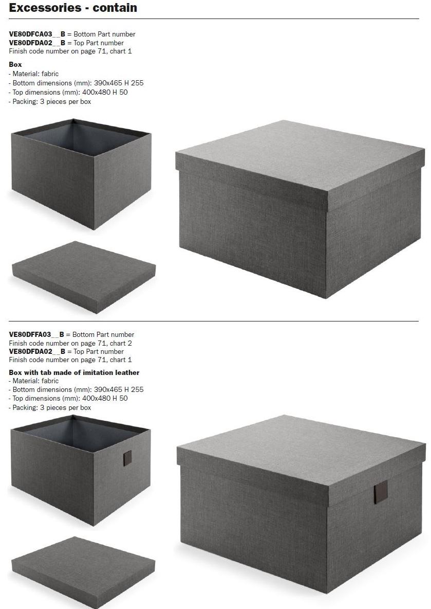 SALICE Контейнер для ткани Excessories sun-id-1509463 - Вид №17