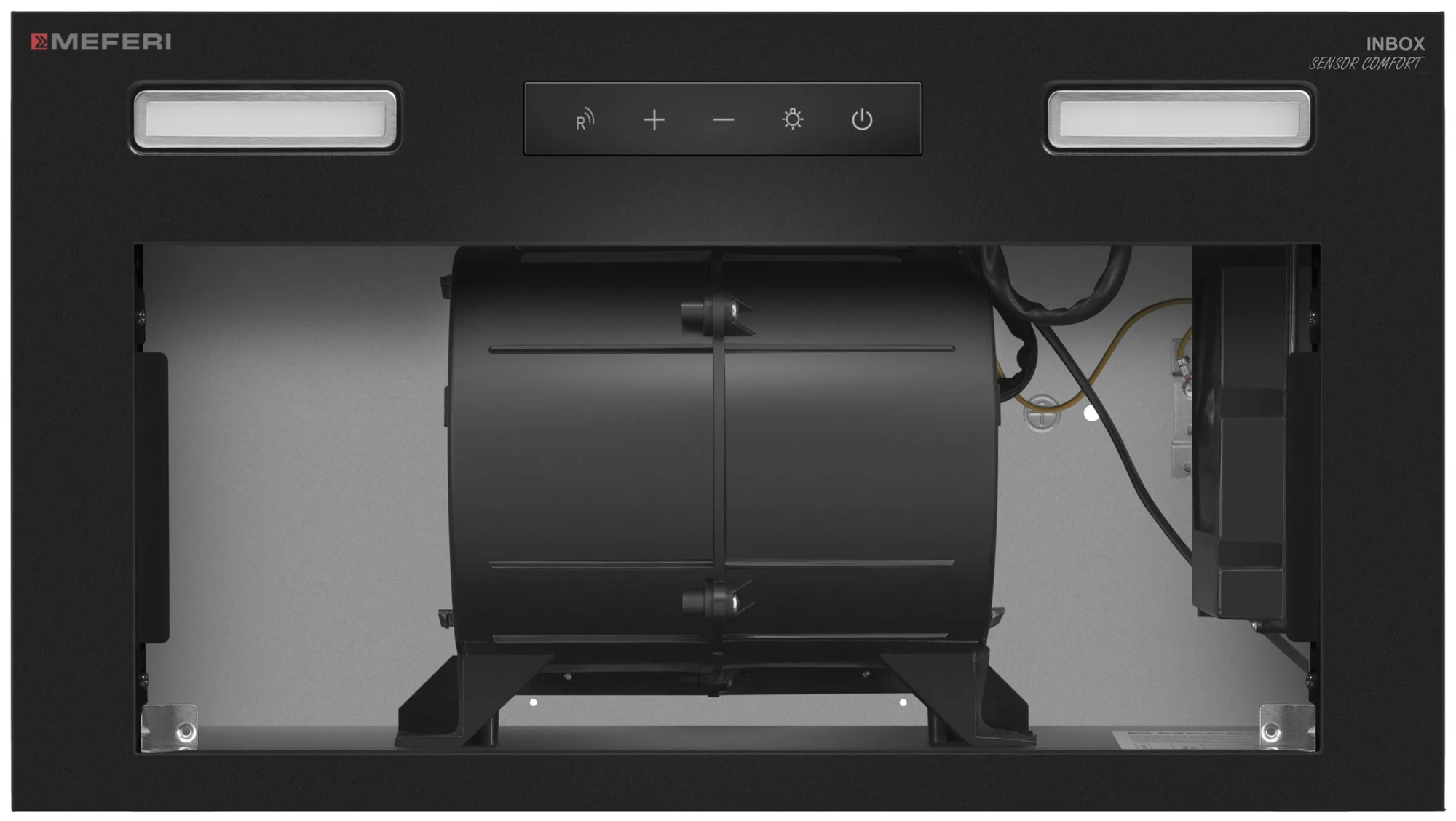 9270632 Вытяжка полновстраиваемая Meferi INBOX52BK SENSOR COMFORT черный STDN-0081087 - Вид №6