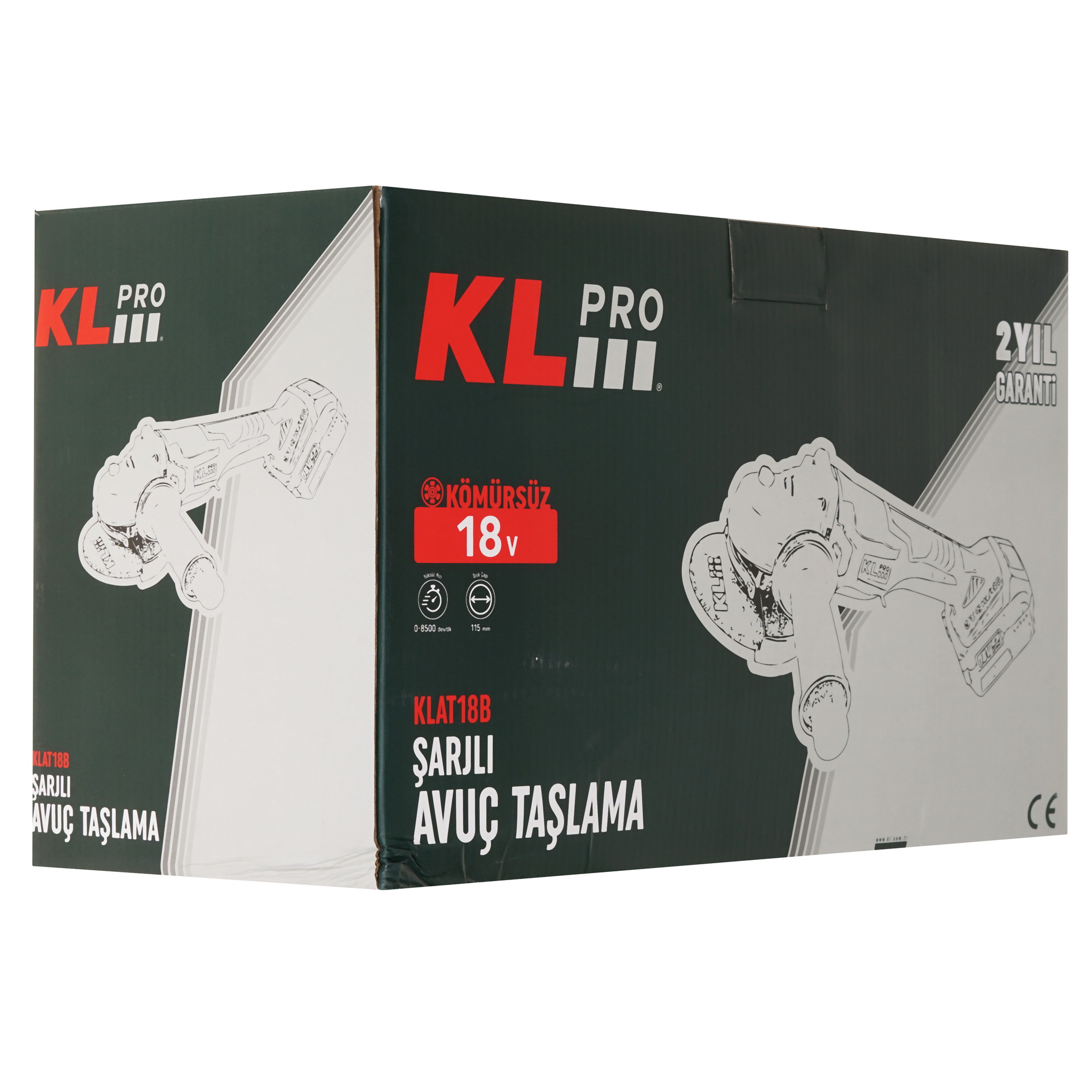 Углошлифовальная машина (УШМ) KLPRO KLAT18B-80 9150450 STDN-0083258 - Вид №11