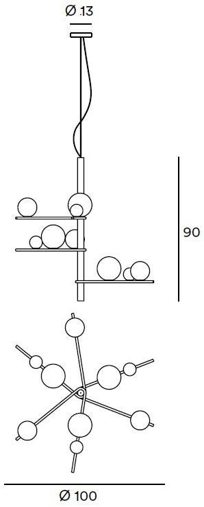 Gibas Подвесной светильник Tuttifrutti 106/19 - Вид №3