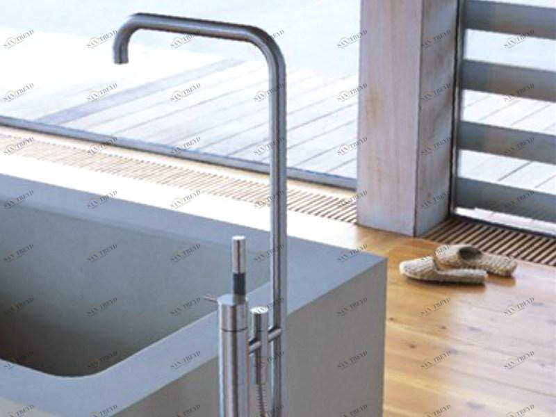 VOLA Смеситель для ванны напольный с ручным душем sun-id-1441424