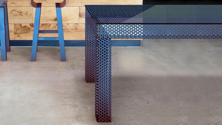 GARDA DESIGN Прямоугольный стол из листового металла sun-id-1471932 - Вид №2