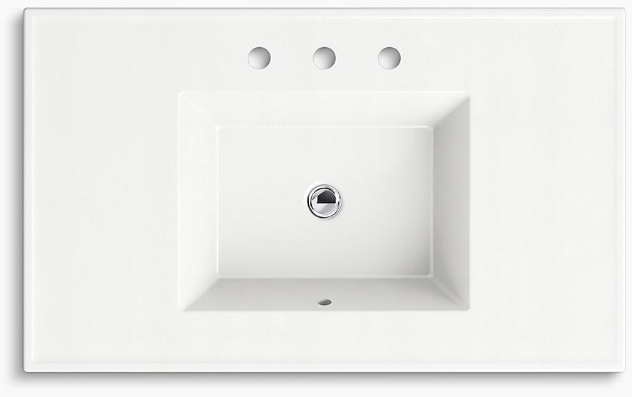 K-2781-8-7 Накладная раковина на столешницу  прямоугольная Kohler  - Вид №3