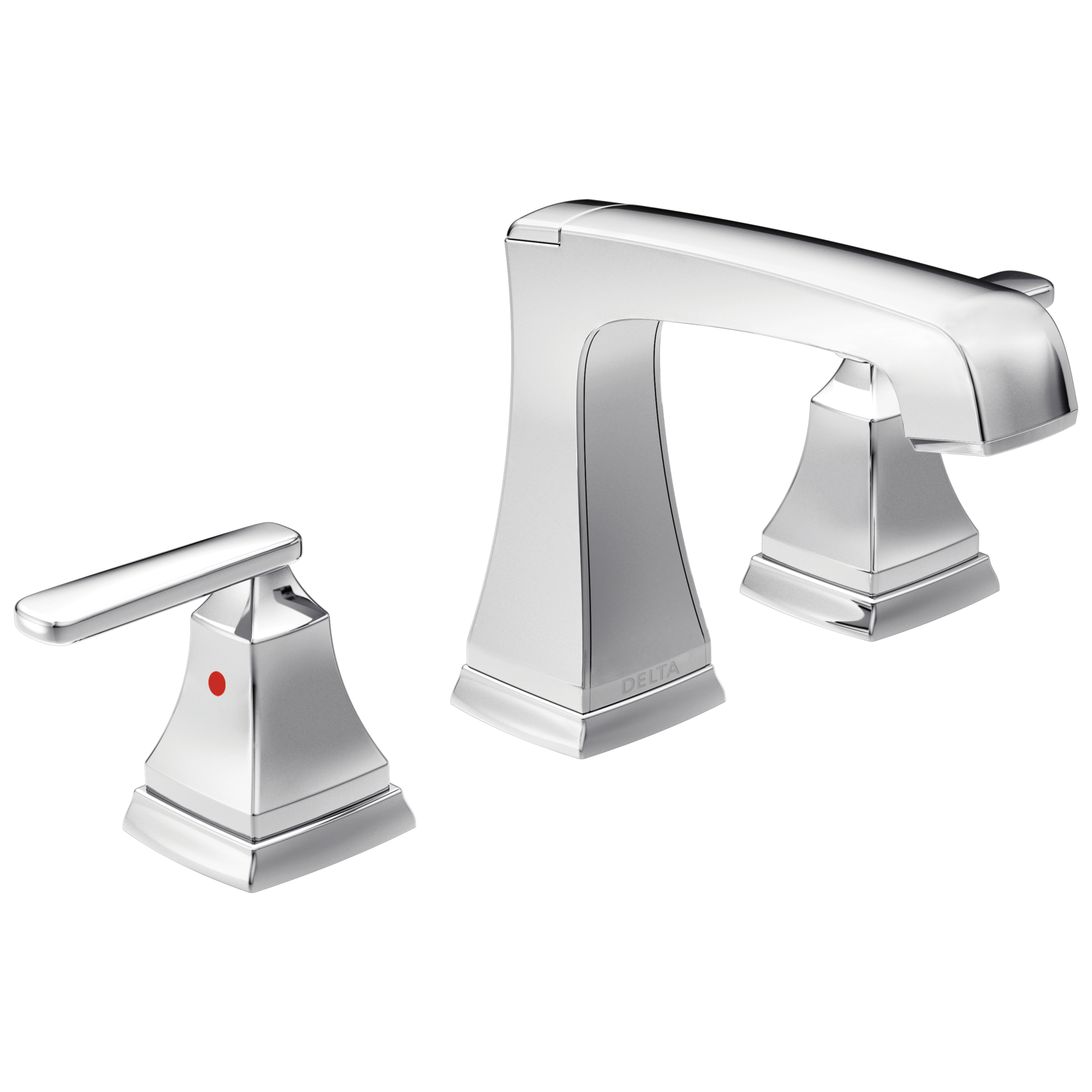3564-MPU-DST Смеситель для ванной комнаты с двумя ручками и EZ Anchor® Delta Faucet Ashlyn Хром 