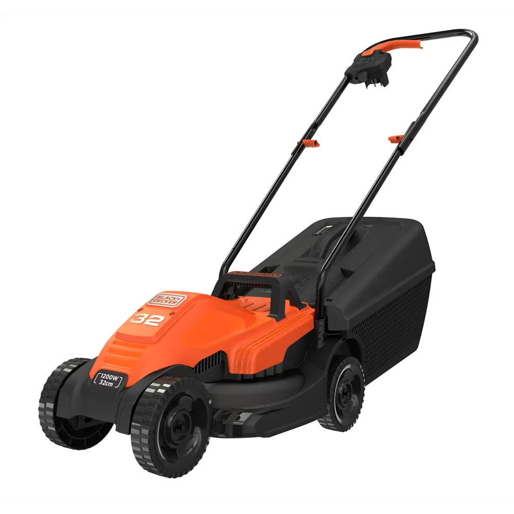 Газонокосилка электрическая Black&Decker BEMW451-QS 1200 Вт 32 см BLACK + DECKER STLM-2189686