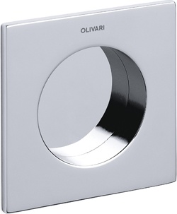 D129_CR Ручка для раздвижной двери GIOTTO Q D129 OLIVARI 