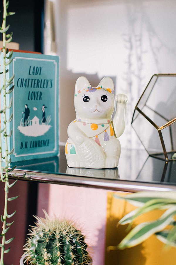 Статуэтка бежевая Llama Сat DOIY КОШКА, ЖИВОТНЫЕ 00-3894913 Бежевый  - Вид №1