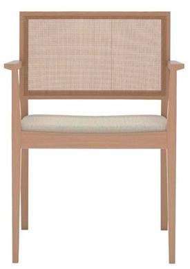 Andreu World Мягкое плетеное кресло с подлокотниками Manila So2133 - Вид №5