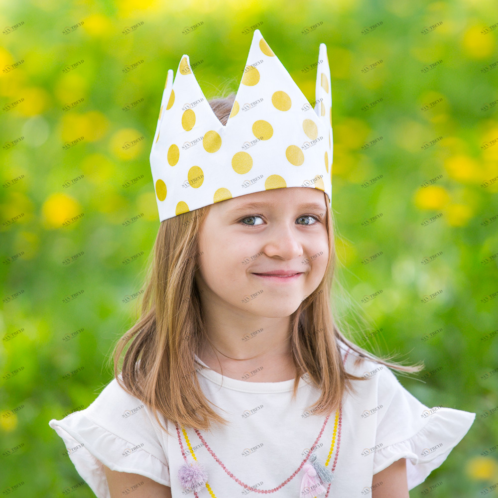 Детская корона Golden Dots VAMVIGVAM GOLDEN DOTS 281493 Разноцветный;белый Santreyd 
