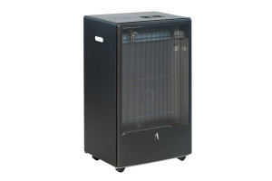 17472960 Газовый обогреватель каминного типа 4,2 кВт, чёрный BLUE BELLE ТМ Black ТМС