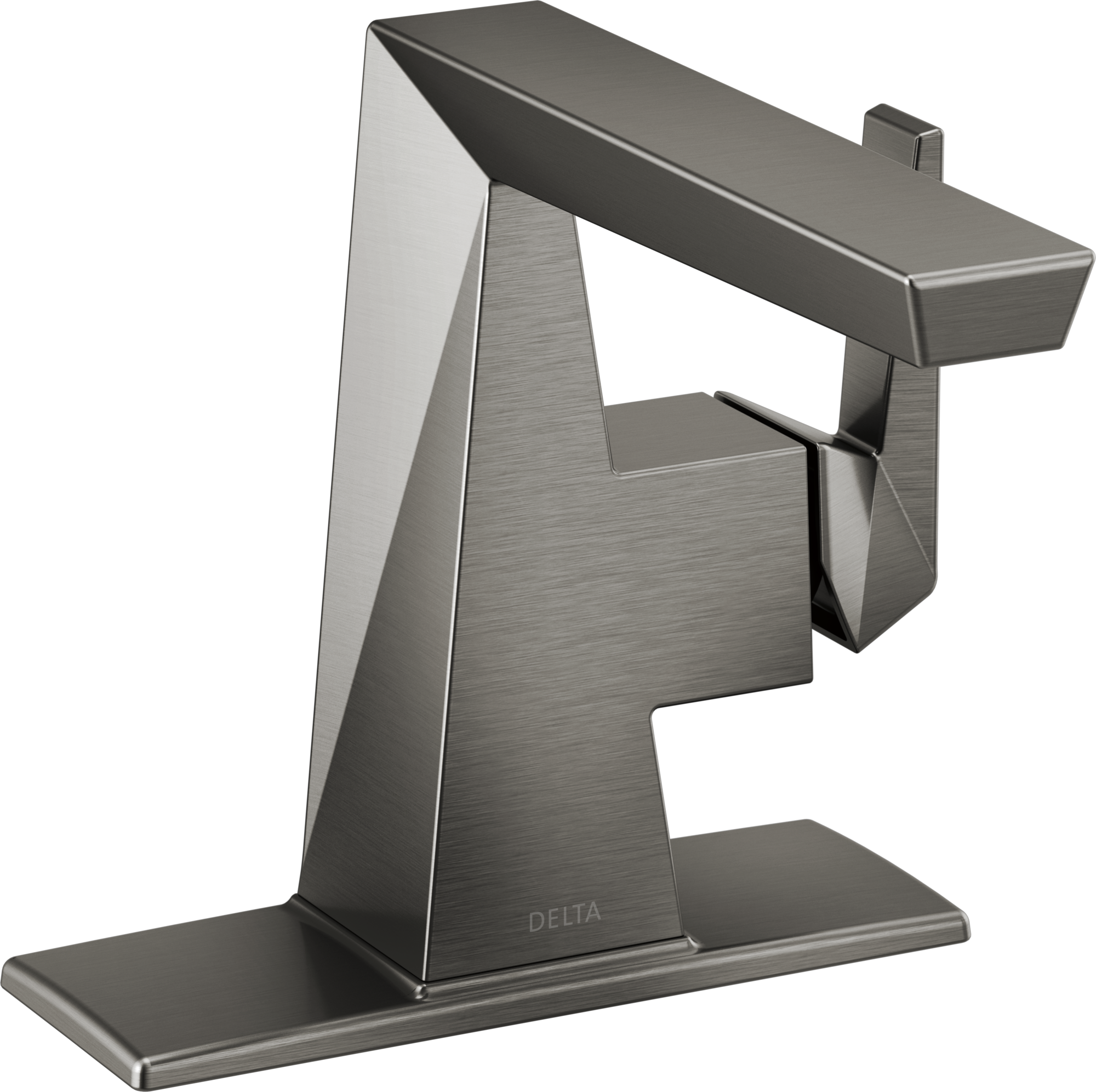 543-KSMPU-DST Смеситель для ванной с одной ручкой Delta Faucet Trillian Черный нержавеющий  - Вид №2