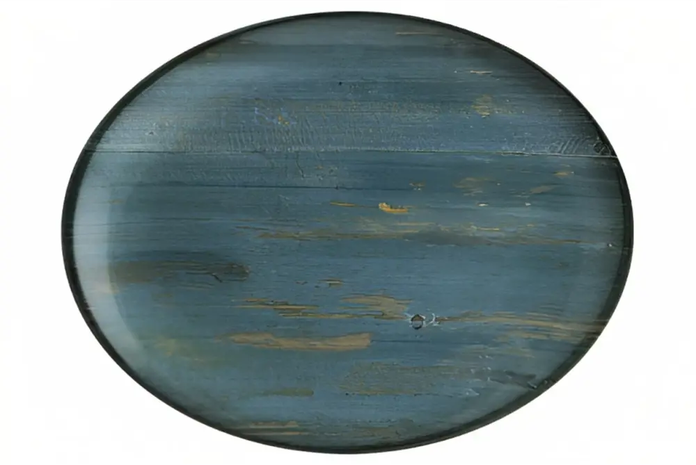 91246270 Блюдо сервировочное Bonna Madera 28x3x36 см фарфор цвет синий STLM-0865219