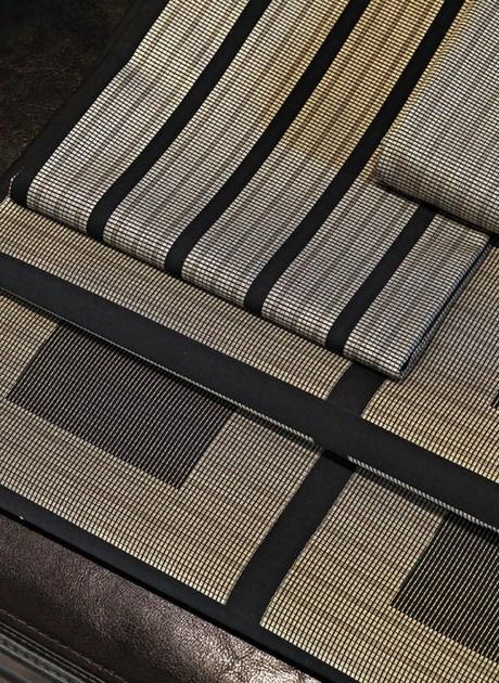 KOHRO Моющаяся хлопковая ткань в клетку sun-id-1418713 - Вид №1