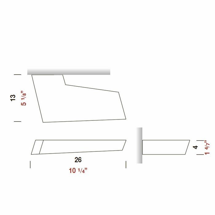 Panzeri A6201 Candy настенный 100781 - Вид №1