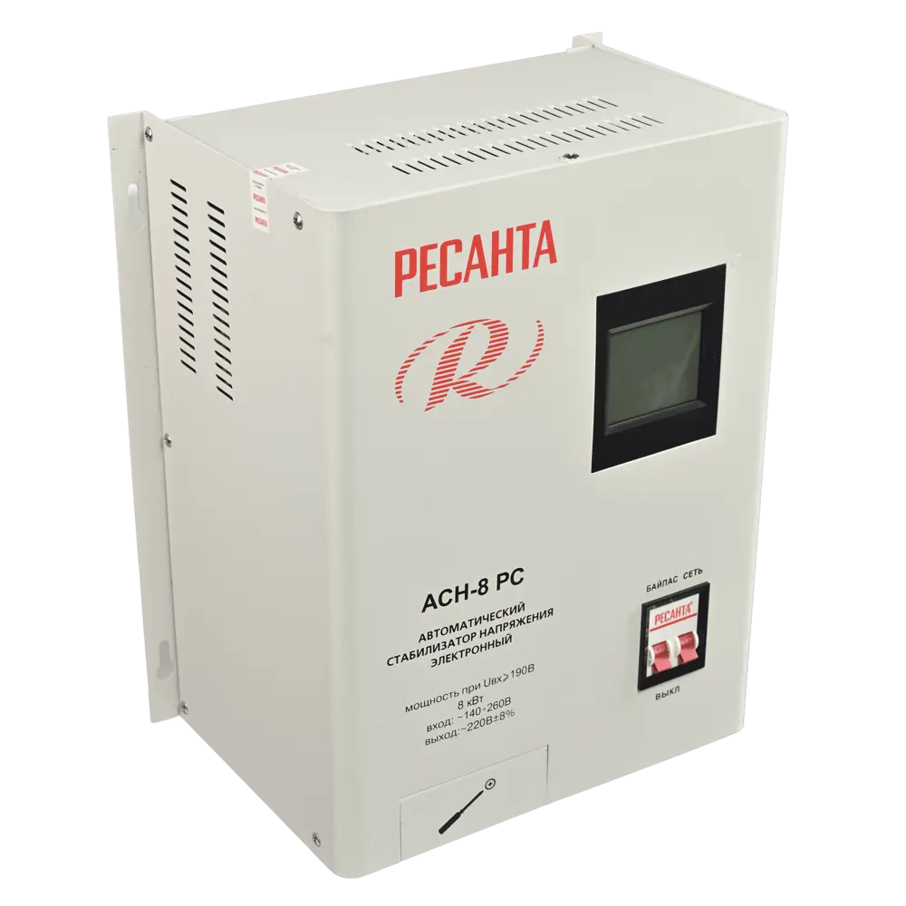 Стабилизатор напряжения Ресанта АСН-8 РС 8 кВт 89442023 STLM-2167592  - Вид №11