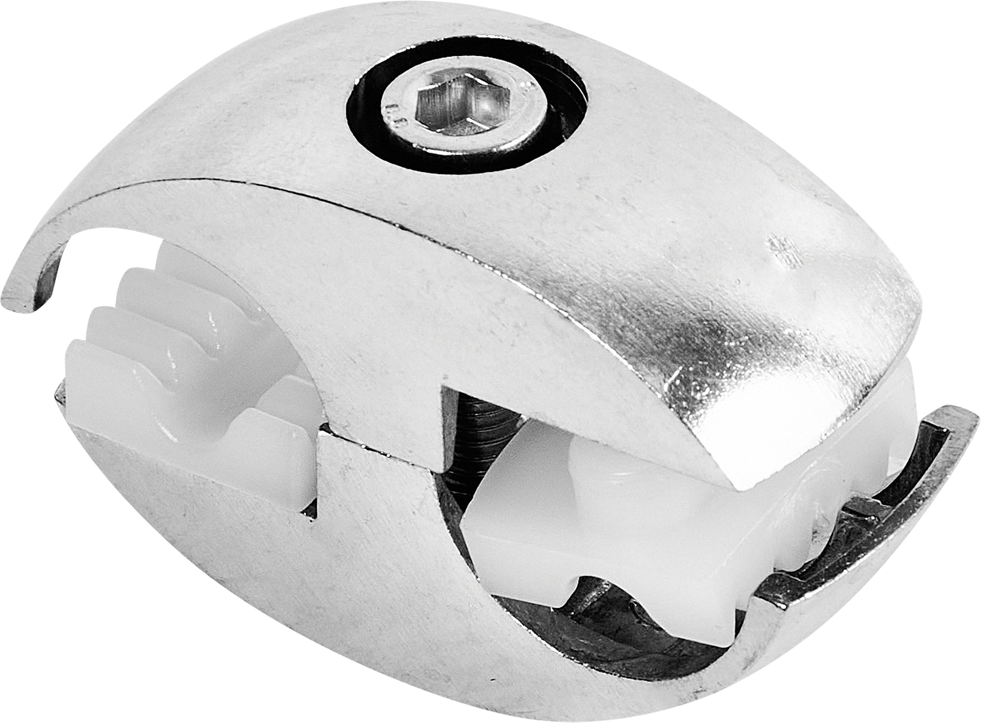 Santreyd Держатель панели односторонний хромированный для стеллажных систем 87507439 STLM-0074330