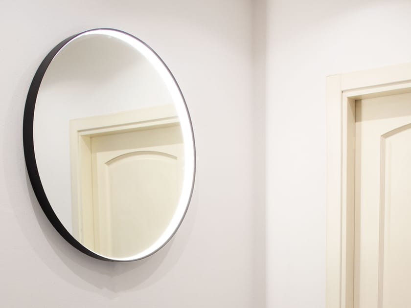 Круглое зеркало со встроенным настенным освещением BRG ILLUMINAZIONE SATURNO ARCH-00136002