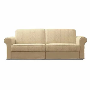 Диван Saba раскладной прямой бежевый ALTA COMFORT ЛОТОС 030812 Бежевый;молочный