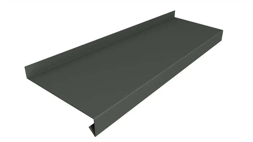 91762811 Отлив оцинкованный Profbuild 2000х100мм серый STLM-0893886