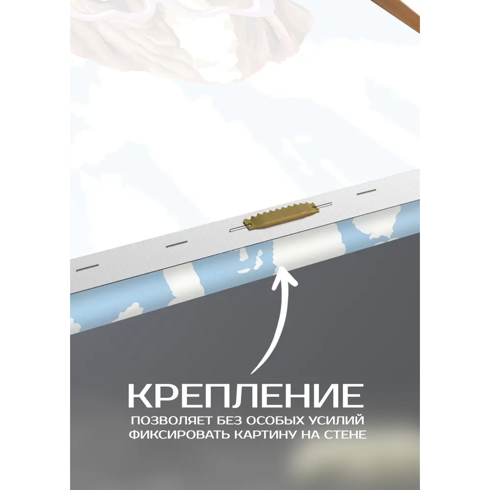 Картина на холсте Розовые очки 30x30 см 87233243 STLM-2130904 FBRUSH  - Вид №5