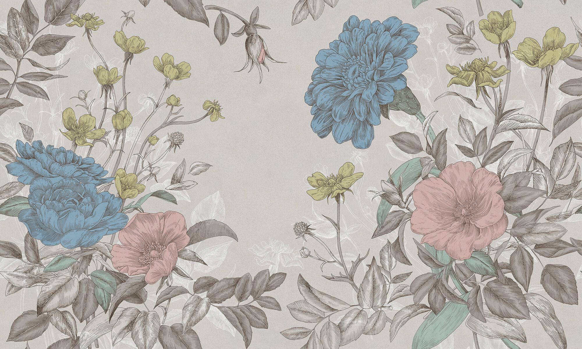 Обои с цветочными мотивами MILLE997 Floral Dream ARCH-00122499 - Вид №4