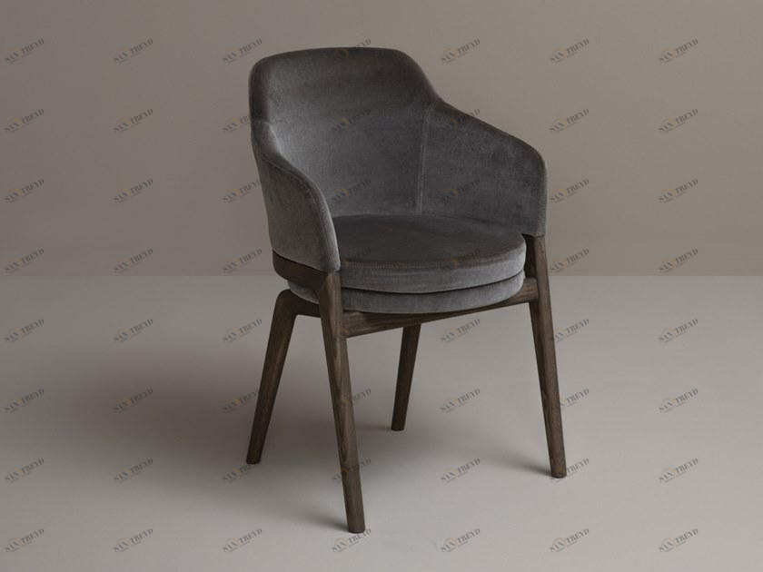 PIAVAL Мягкое кресло с подлокотниками Macaron | contract 105-12/5f