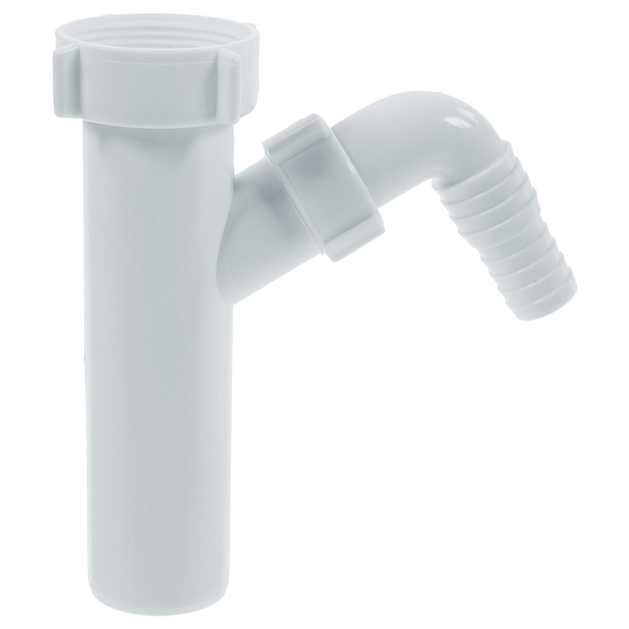 Патрубок АНИ пласт с отводом для стиральной машины 40 мм 18558521 STLM-0011374 - Вид №1