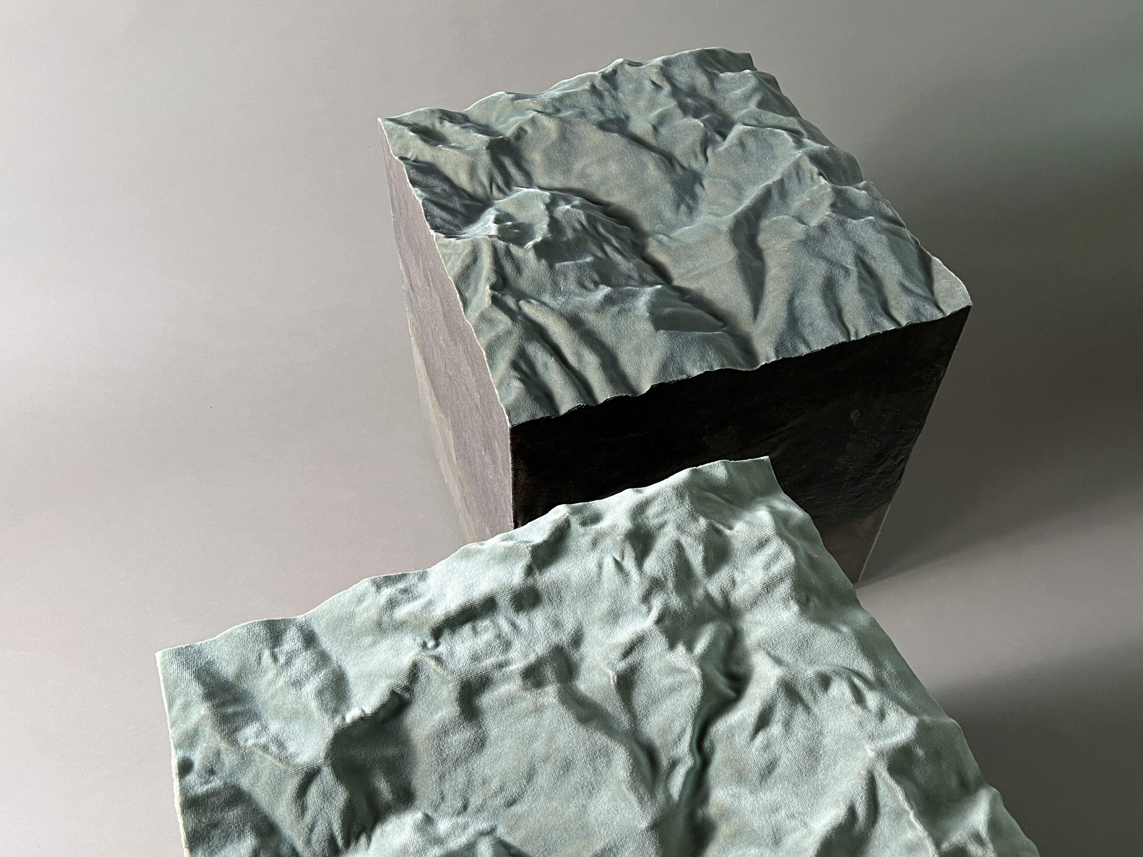 Табурет с бархатной подкладкой alcarol Geomorphic 2023 ARCH-00093189 - Вид №7