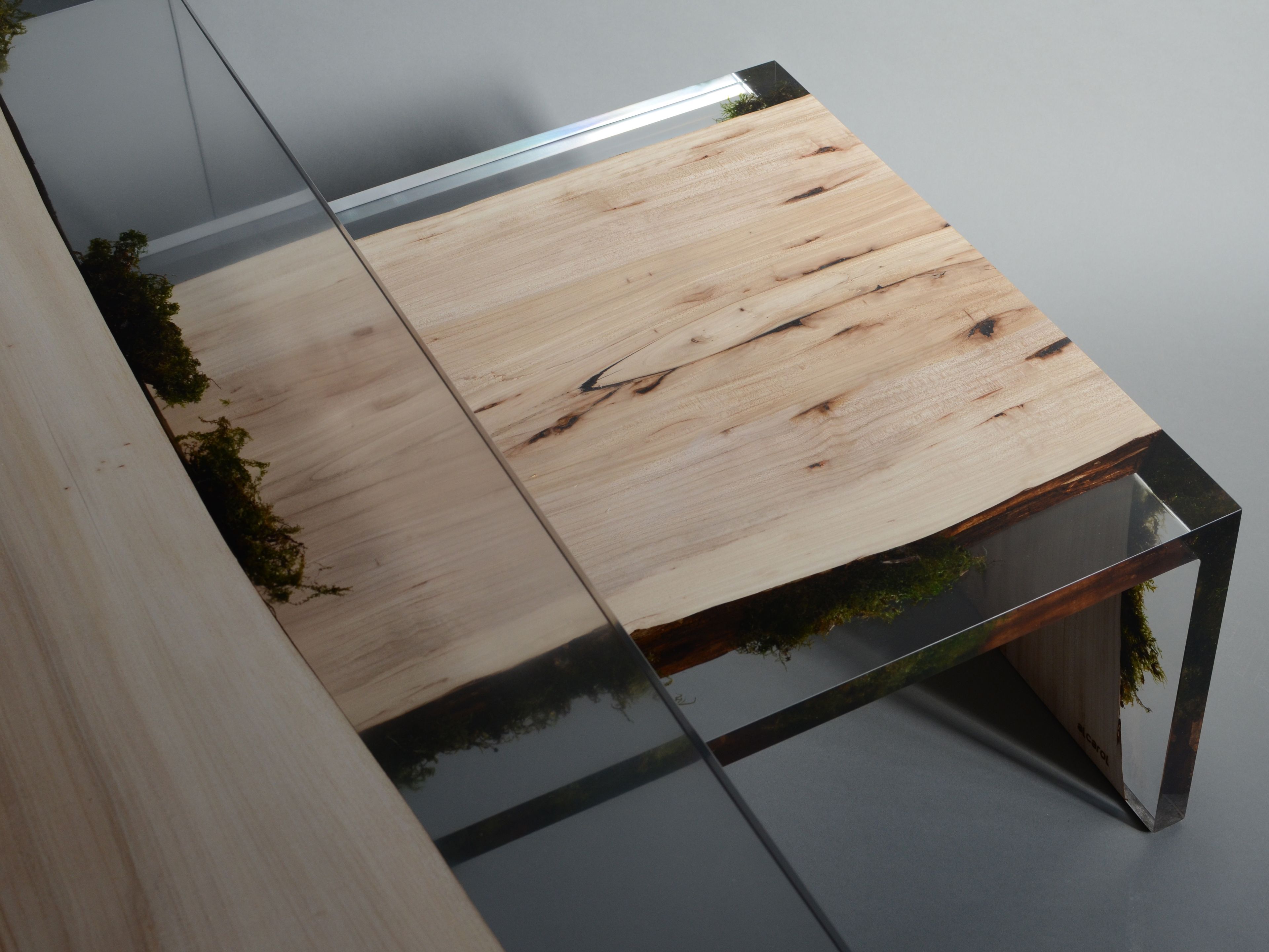 Прямоугольный журнальный столик alcarol Подлесок ARCH-00129258 - Вид №4