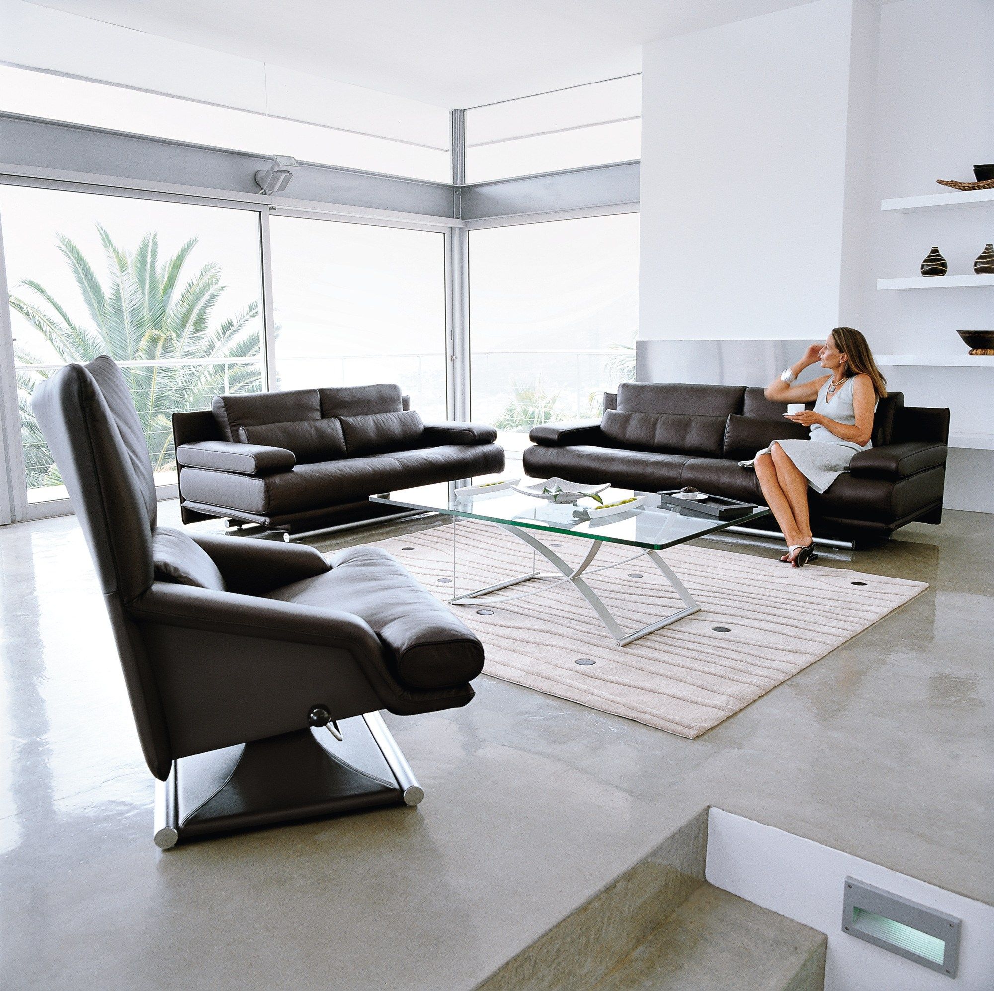 3-местный линейный диван Rolf Benz Rolf benz 6500 ARCH-00122411 - Вид №4