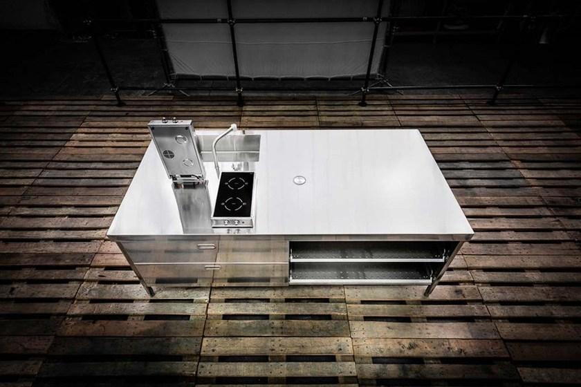 ALPES-INOX Кухонный островок для мытья, приготовления пищи и хранения Liberi in cucina sun-id-1407708 - Вид №3