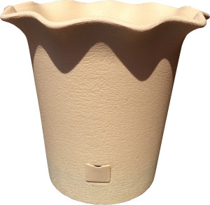 408-4К Горшок д/цветов Le Fleur d=39,5 16 Л. Бежевый Цветочная коллекция