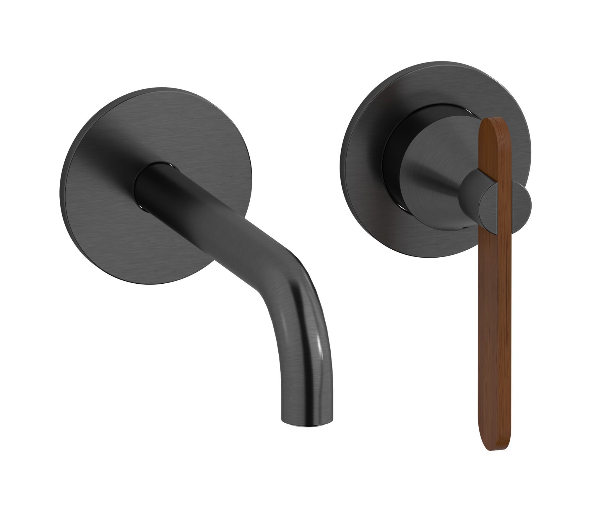 Смеситель для раковины с 2 отверстиями и автоматическим сливом IB Soho ARCH-00132917 - Вид №1