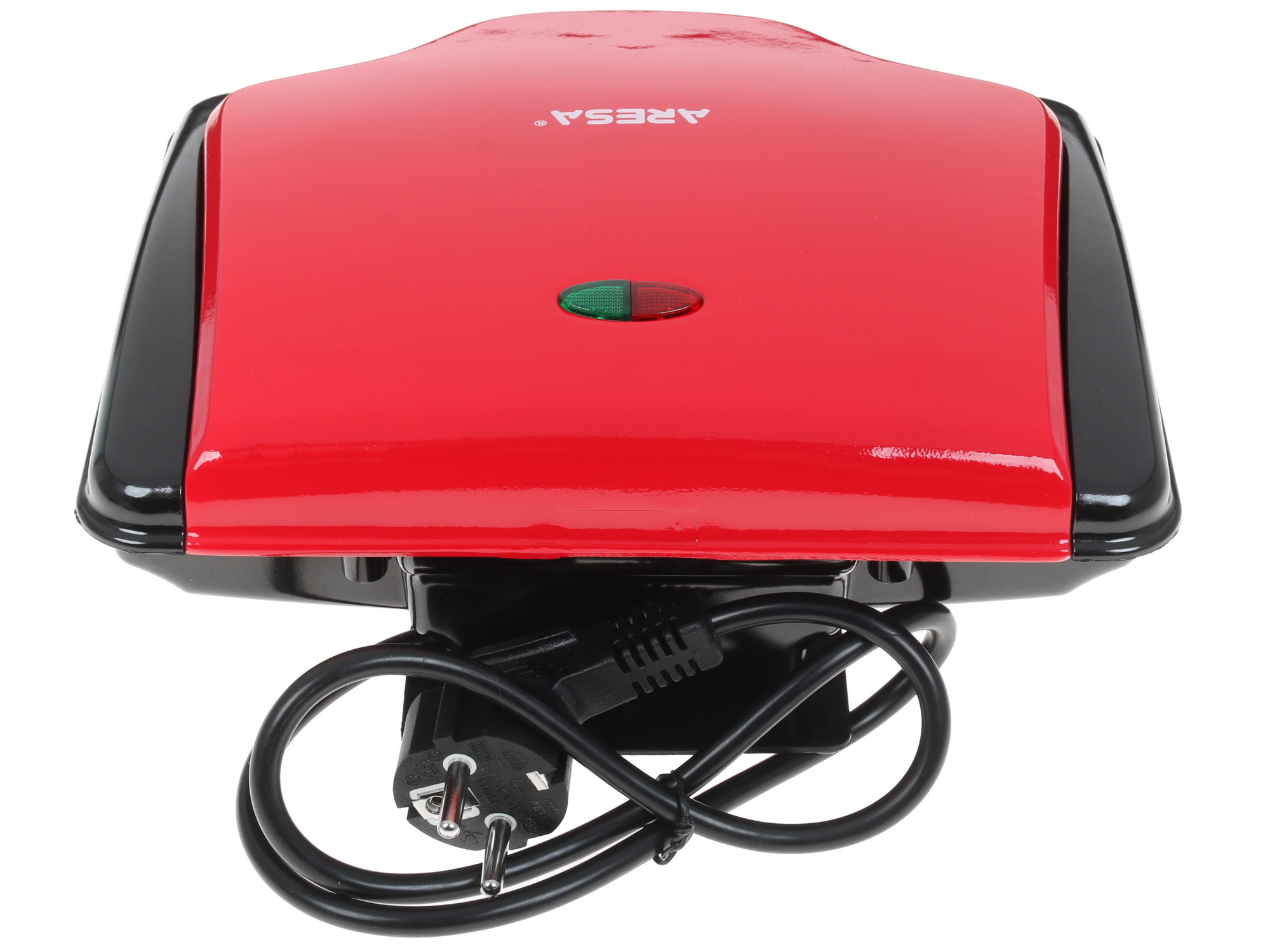 1085235 Вафельница Aresa AR-2801 красный STDN-0094262 - Вид №4