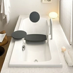 Ванна акриловая MODULA 180х80 см с аэромассажем Deluxe