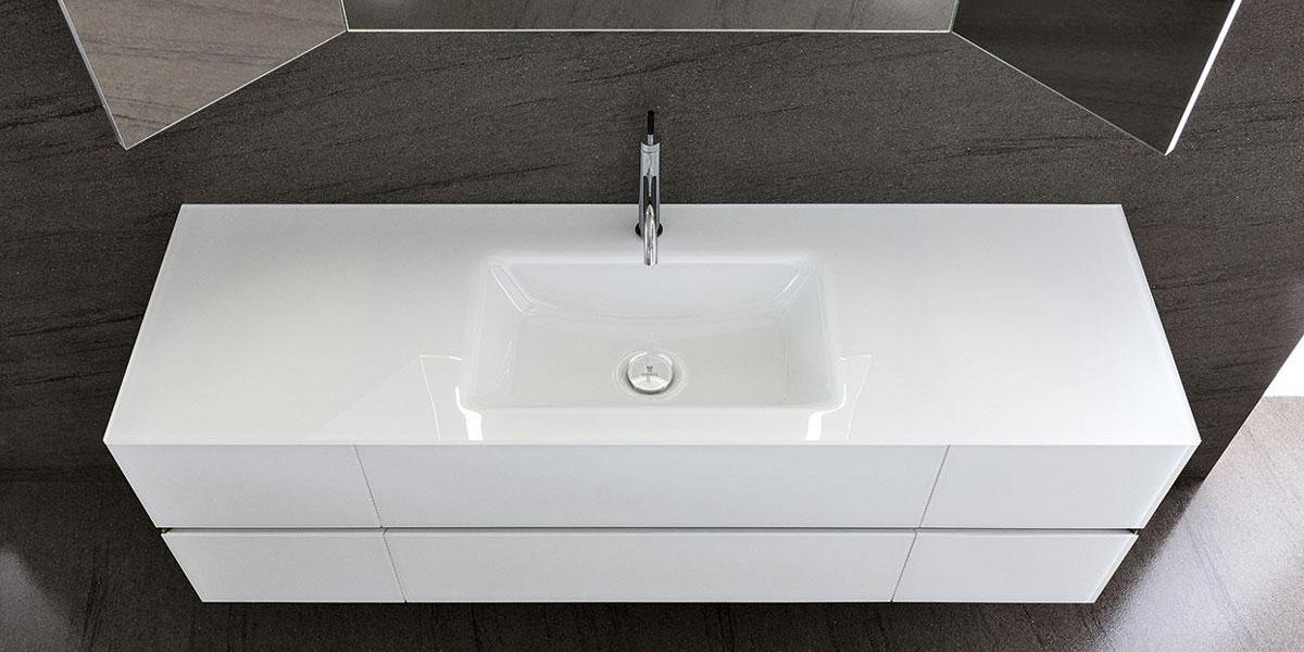 Мебель для ванной в матовой отделке Crystal CY02 OASIS BATHROOM Master Crystal - Вид №2