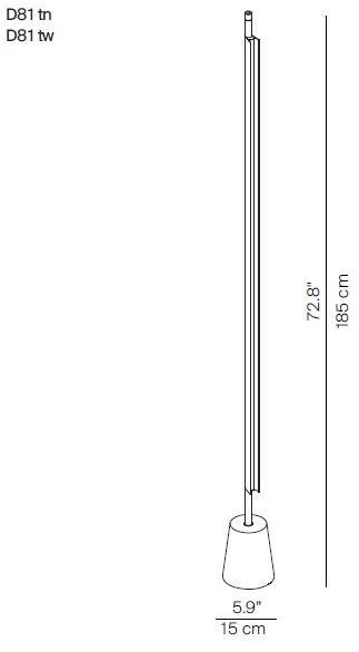 LUCEPLAN Регулируемый светодиодный торшер из алюминия Compendium sun-id-1471906 - Вид №2