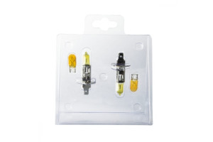 16723336 Галогенные лампы серия Yellow Ver.2.0 3000 K, 12 В, H1, 55W+W5W, желтые, 2 шт. 0200093000 SVS