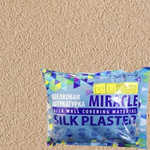 Жидкие обои Silk Plaster Миракл 1015Н 0.9 кг цвет бежевый 82453442 STLM-2052641