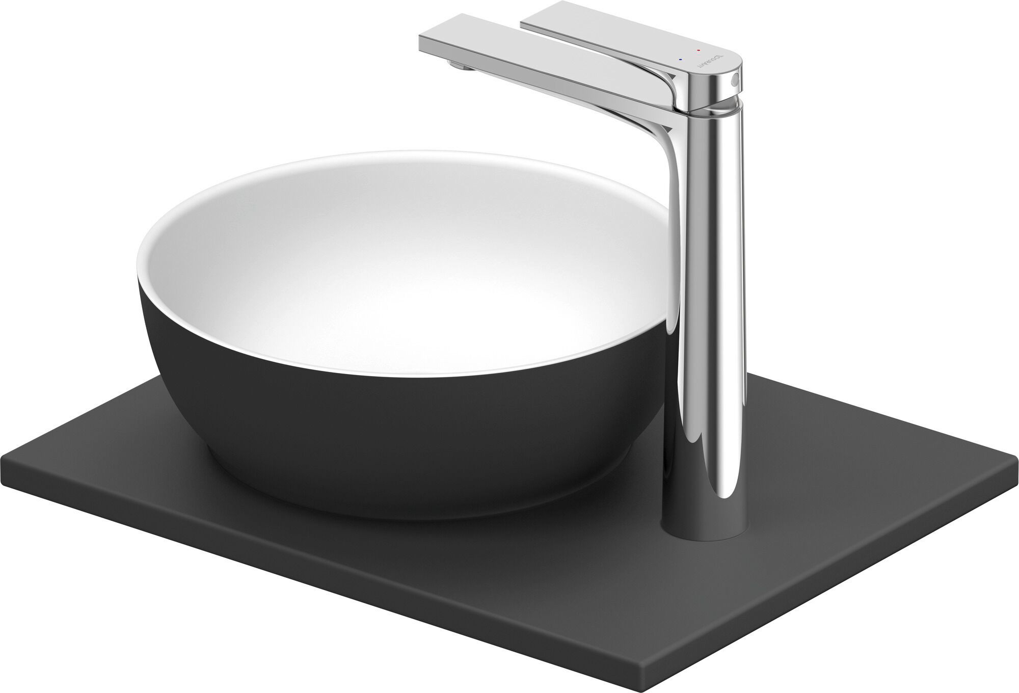 Керамическая столешница круглый умывальник Duravit Sivida ARCH-00000838 - Вид №6