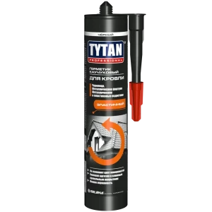 Герметик для кровли Tytan черный 310 мл