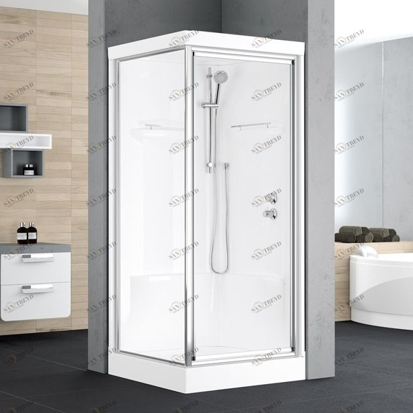 Novellini. Душевая кабина 80x80 см GF STANDARD с крышей ALBA ALBGF80MT1B