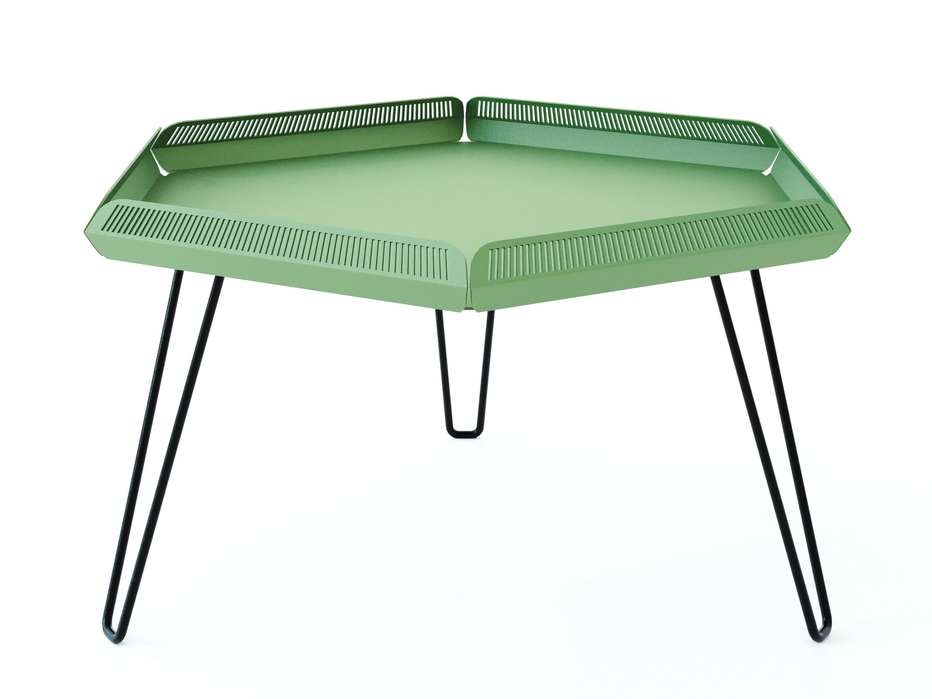 Шестигранный стальной журнальный столик Déco-Gem CELESTE ARCH-00000111