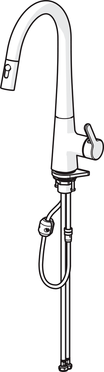 Oras 3032F Смеситель для кухни 3032F Inspera Хром  - Вид №2