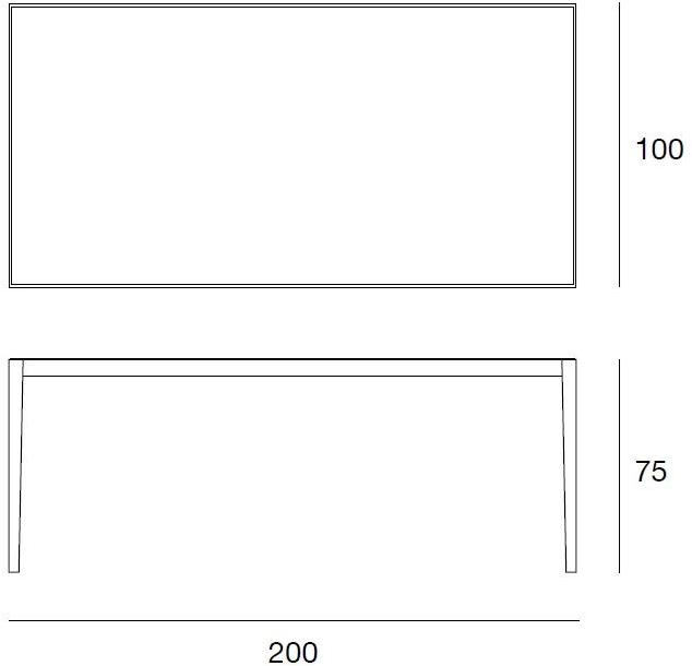 Pacini & Cappellini Прямоугольный стол Dominique 5402 - Вид №3